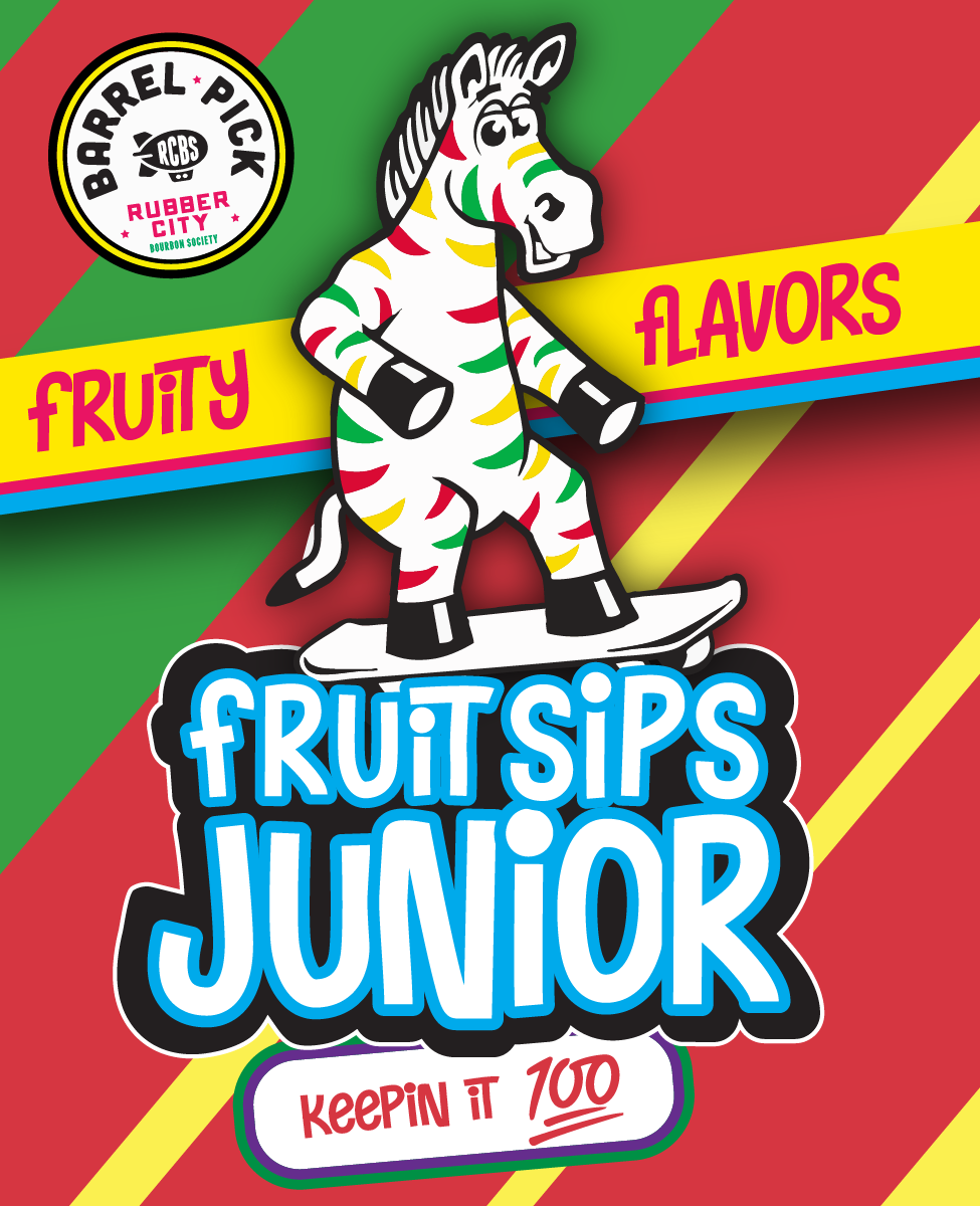 Old Forester "Fruit Sips Jr." SiB Sticker