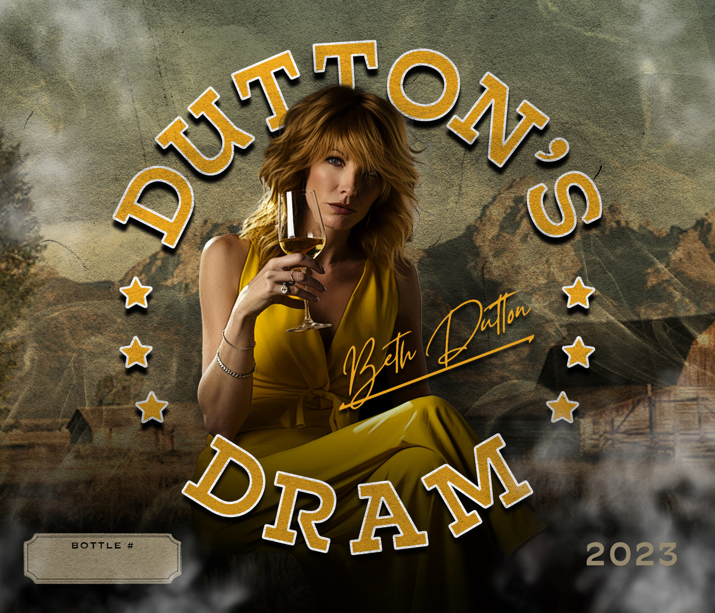 Yellowstone "Dutton's Dram" Sticker